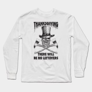 Thanksgiving Movie - sketch vintage Long Sleeve T-Shirt
